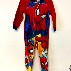 Marvel Spiderman Footie Pajamas